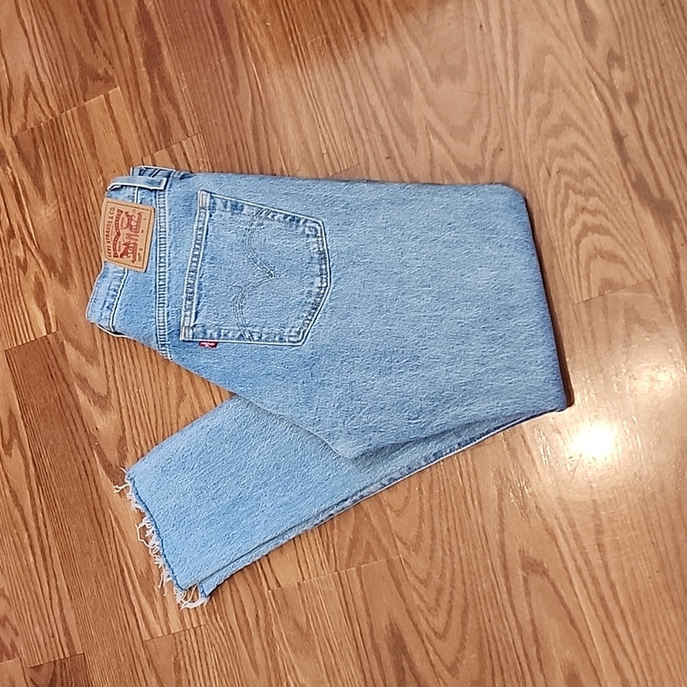 501‎ skinny button fly jeans 27x28 high rise